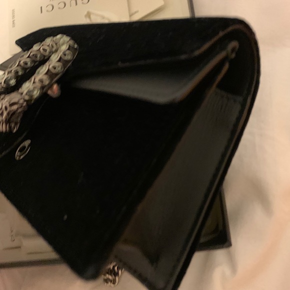 Mini Dionysus Black Velvet bag - Picture 7 of 9